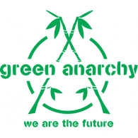 Green Anarchy logo vector logo