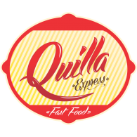 Quilla Express Fast Food logo vector logo