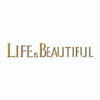 Life Is Beautiful logo vector logo