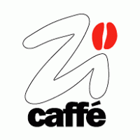 ZI caffe logo vector logo
