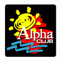 Alpha Club logo vector logo