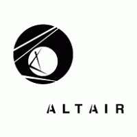 Altair logo vector logo