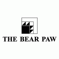 The Bear Paw logo vector logo