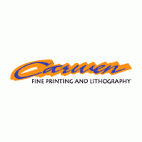 Carwen Printing logo vector logo
