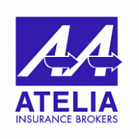 Atelia logo vector logo