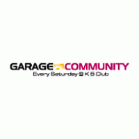 Garage Community logo vector logo