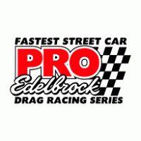 PRO-Edelbrock Drag Racing Series logo vector logo
