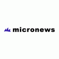 Micronews logo vector logo
