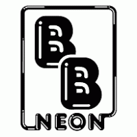 B&B Neon logo vector logo