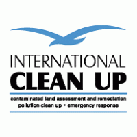 International Clean Up logo vector logo