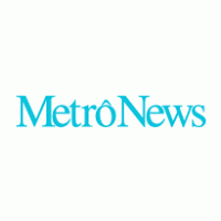 Metro News logo vector logo