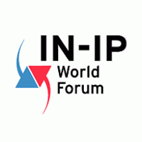 IN-IP World Forum logo vector logo
