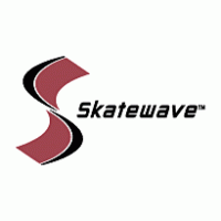 Skatewave logo vector logo