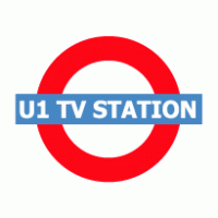 U1 TV Station logo vector logo