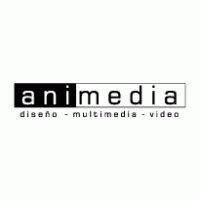 Animedia logo vector logo