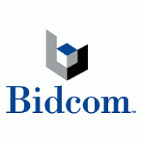 Bidcom logo vector logo