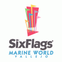 Six Flags Marine World logo vector logo