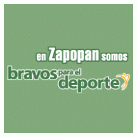 En Zapoppan Somos Brabos para el Deporte logo vector logo