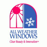 All Weather Windows logo vector logo