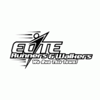 Elite Runners & Walkers logo vector logo