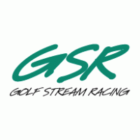 GSR Golf Stream Racing logo vector logo