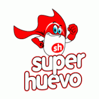 Super Huevo logo vector logo