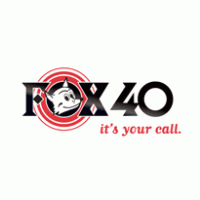 Fox40 logo vector logo