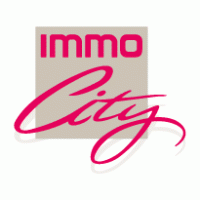 Immo City logo vector logo