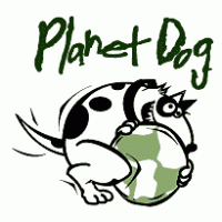 Planet Dog logo vector logo