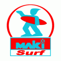 Maki Surf logo vector logo
