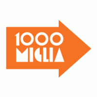 1000 Miglia logo vector logo