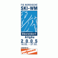 FIS Nordische Ski WM Oberstdorf Allgau logo vector logo