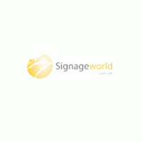 Signage World logo vector logo