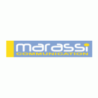 Marassi communication logo vector logo