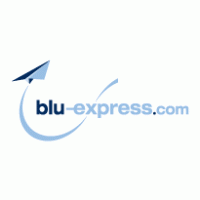 Blu Express logo vector logo