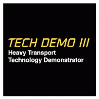 Tech Demo III logo vector logo