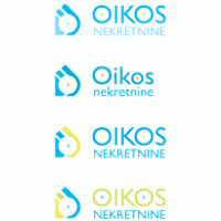 Oikos nekretnine d.o.o. logo vector logo