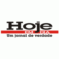 HOJE EM DIA logo vector logo