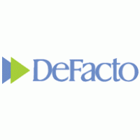 defacto logo vector logo
