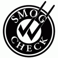 Smog Check logo vector logo