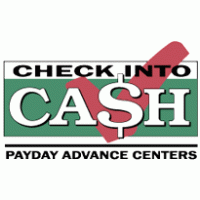Check Into Cash logo vector logo