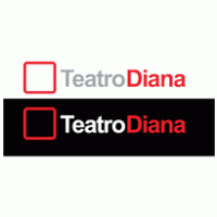 teatro diana logo vector logo