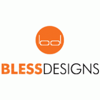Bless Designs logo vector logo