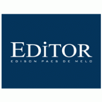 Editor – Edison Paes de Melo logo vector logo