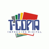 T-copia logo vector logo