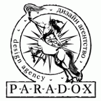 paradox design agency logo vector logo