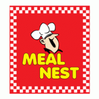 Meal nest logo vector logo