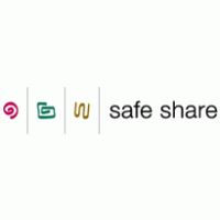 Safe Share logo vector logo