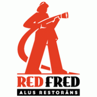 Red Fred logo vector logo