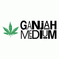 Ganjah Medium logo vector logo